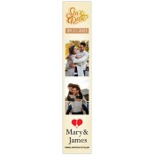 8x1.5 Custom Save the Date Magnets 20 Mil