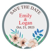 3 Inch Custom Save the Date Magnets 20 Mil
