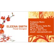2x3.5 Custom Florist Business Card Magnets 20 Mil Square Corners 