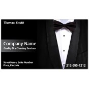 2x3.5 Custom Dry Cleaners Business Card Magnets 20 Mil Square Corners