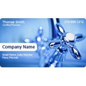 Plumbing Business Card Magnets