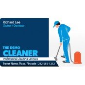 Cleaners Business Card Magnets