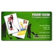 2x3.5 Custom Cleaners Business Card Magnets 20 Mil Round Corners