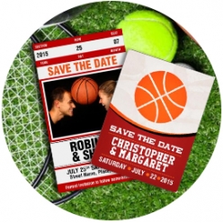 Sports Save The Date Magnets