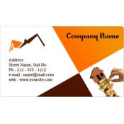 2x3.5 Custom Real Estate Business Card Magnets 20 Mil Round Corners 