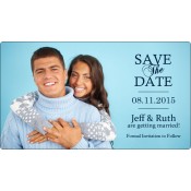 4x7 Custom Classic Save the Date Magnets 20 Mil Round Corners 