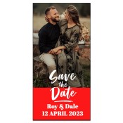 2x4 Custom Save the Date Wedding Magnets 20 Mil