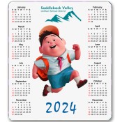 4.25x4.87 Custom School Calendar Magnets 20 Mil