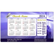 4x7 Custom Church Calendar Magnets 20 Mil Round Corners