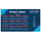 4x7 Custom Elementary School Calendar Magnets 20 Mil Round Corners 