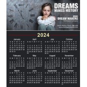 7.37x8.75 Custom Real Estate Calendar Magnets 20 Mil