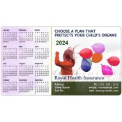4x7 Custom Insurance Calendar Magnets 20 Mil Round Corners