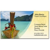 2x3.5 Custom Travel Agent Business Card Magnets 20 Mil Square Corners 