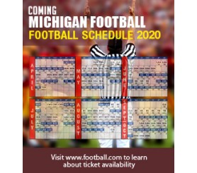 Football Schedule Magnets 20 Mil Square Corners