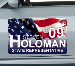 24x18 Custom Printed Political Car Magnetic Signs - Outdoor & Car Magnets 30 Mil Round Corners